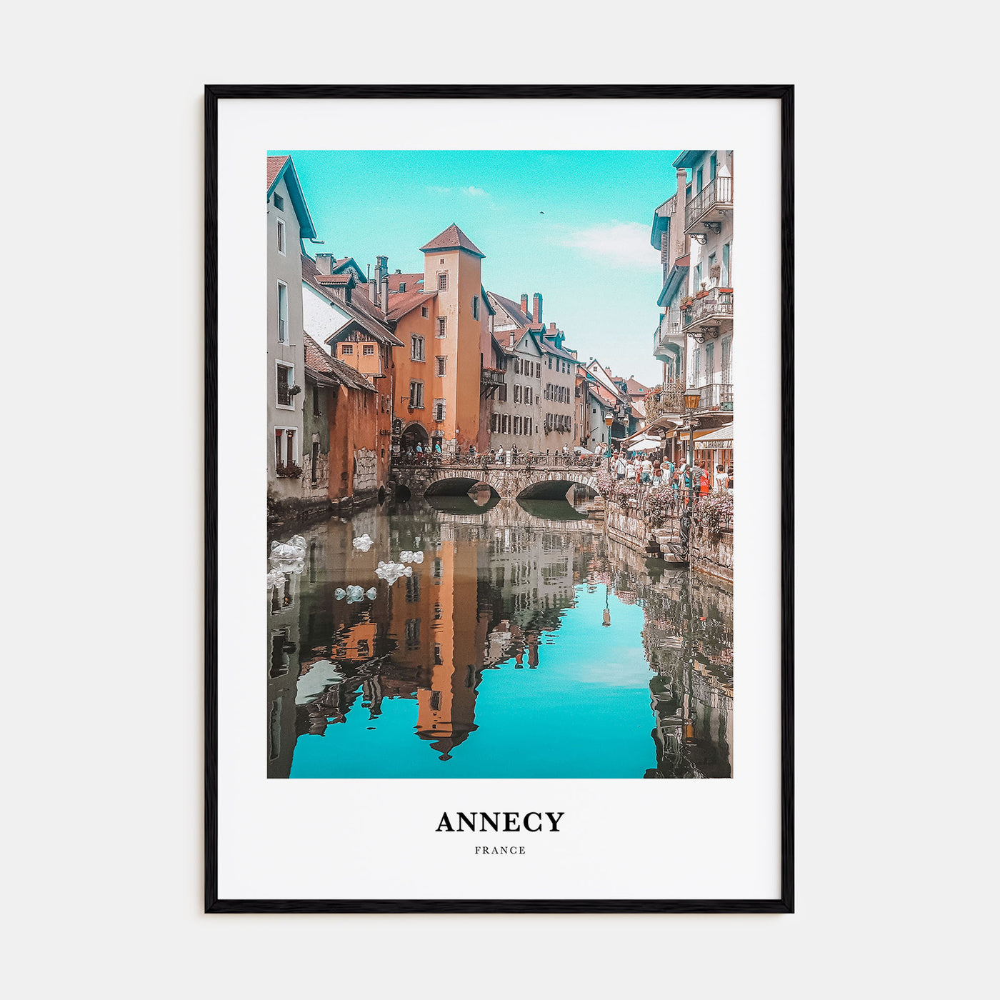 Annecy Portrait Color Poster