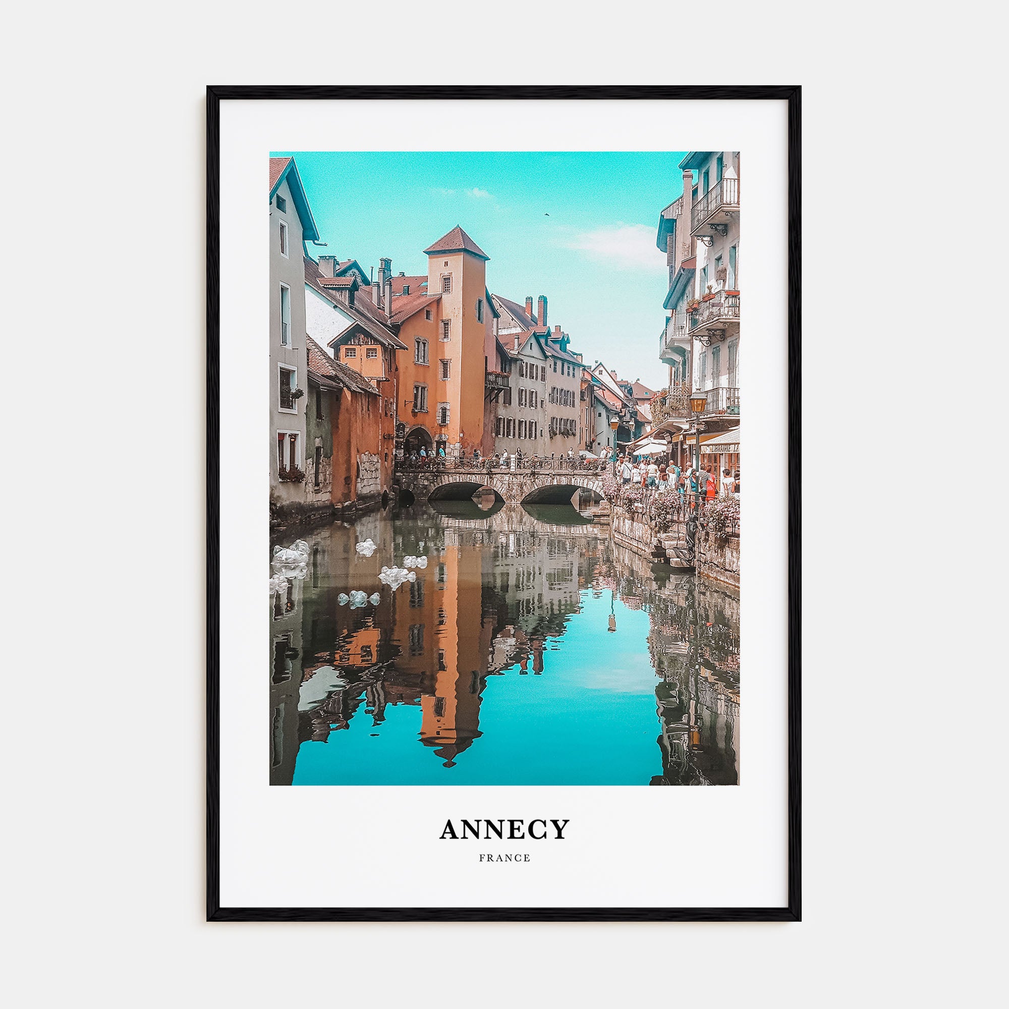 Annecy Portrait Color Poster