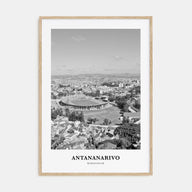 Antananarivo Portrait B&W Poster