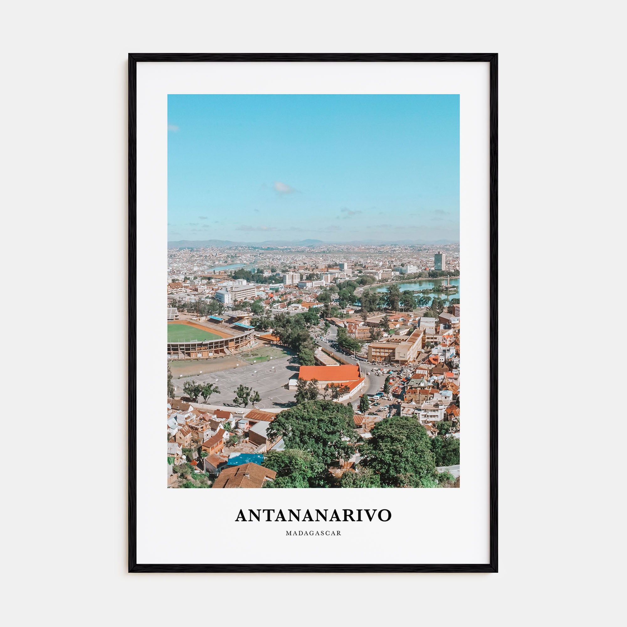 Antananarivo Portrait Color Poster