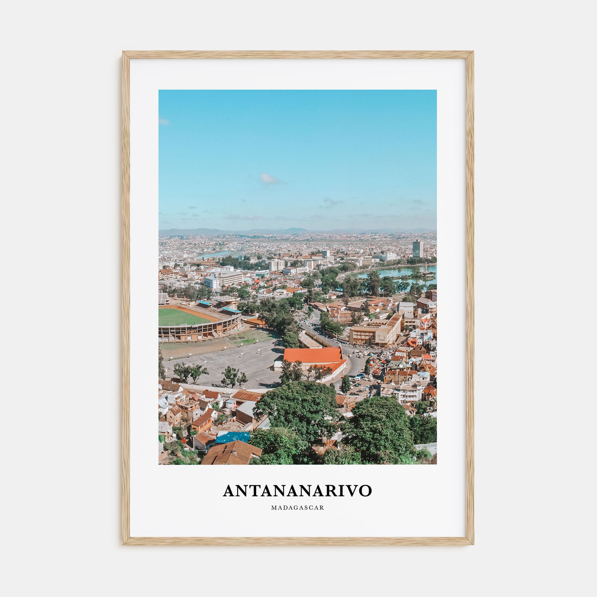 Antananarivo Portrait Color Poster
