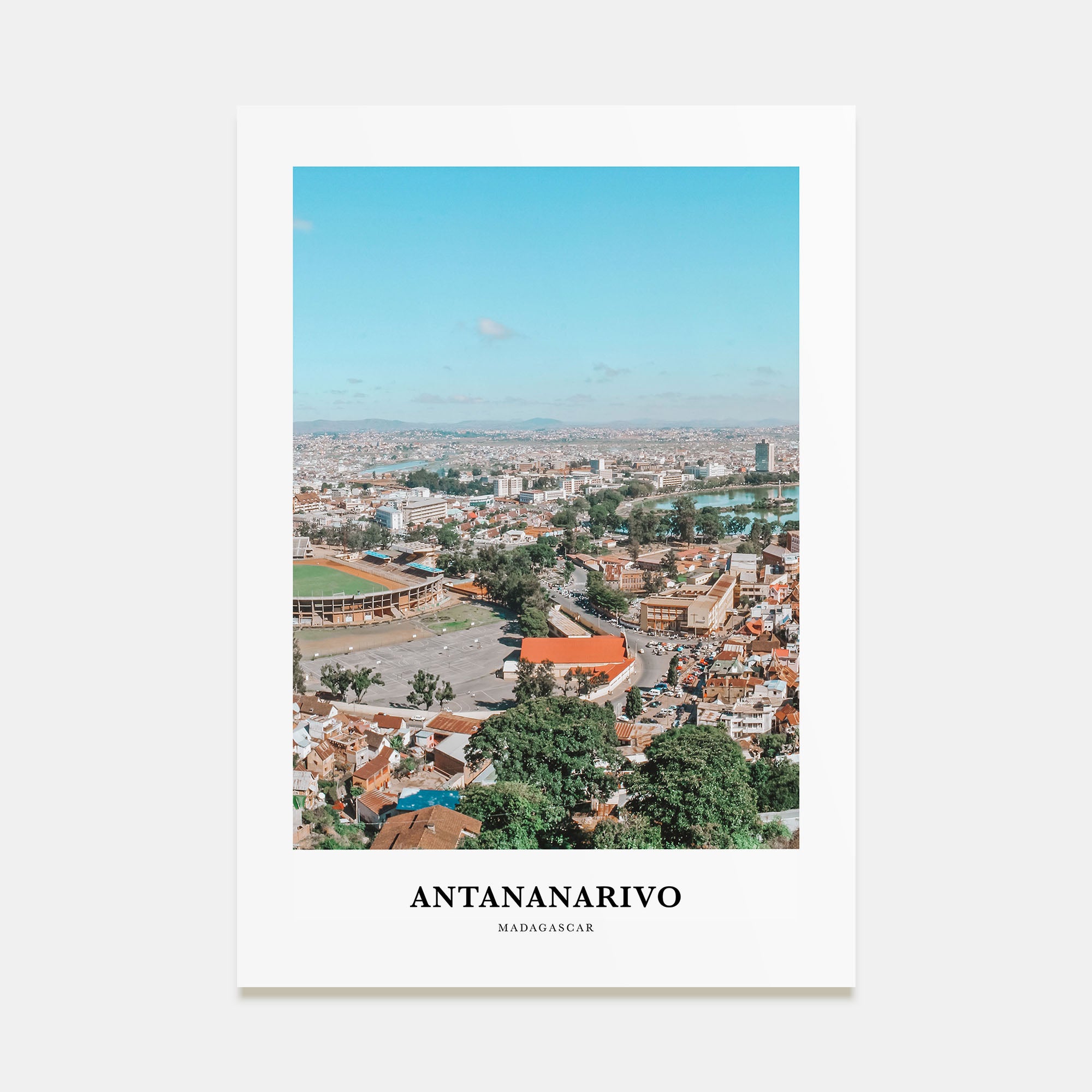 Antananarivo Portrait Color Poster