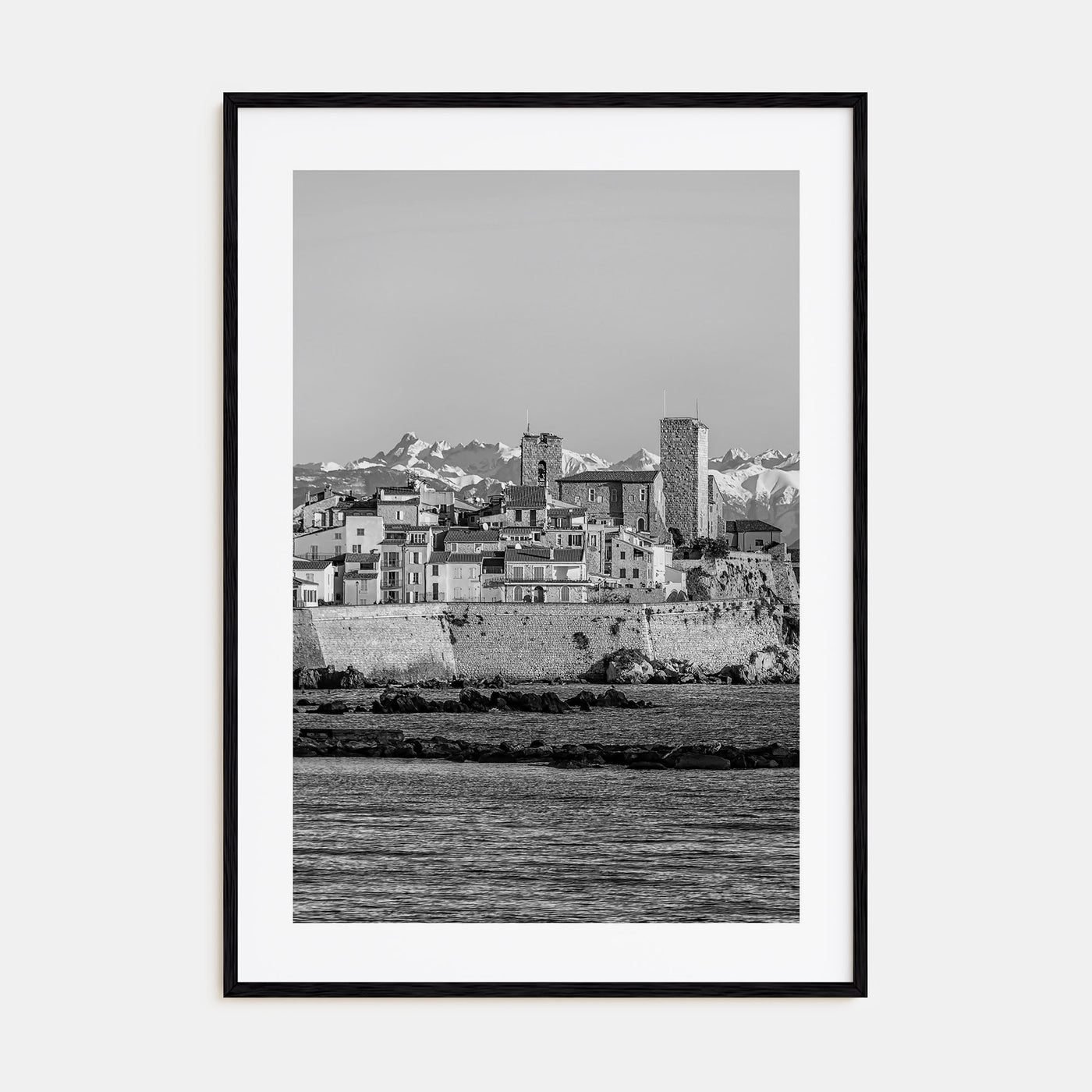 Antibes Photo B&W Poster
