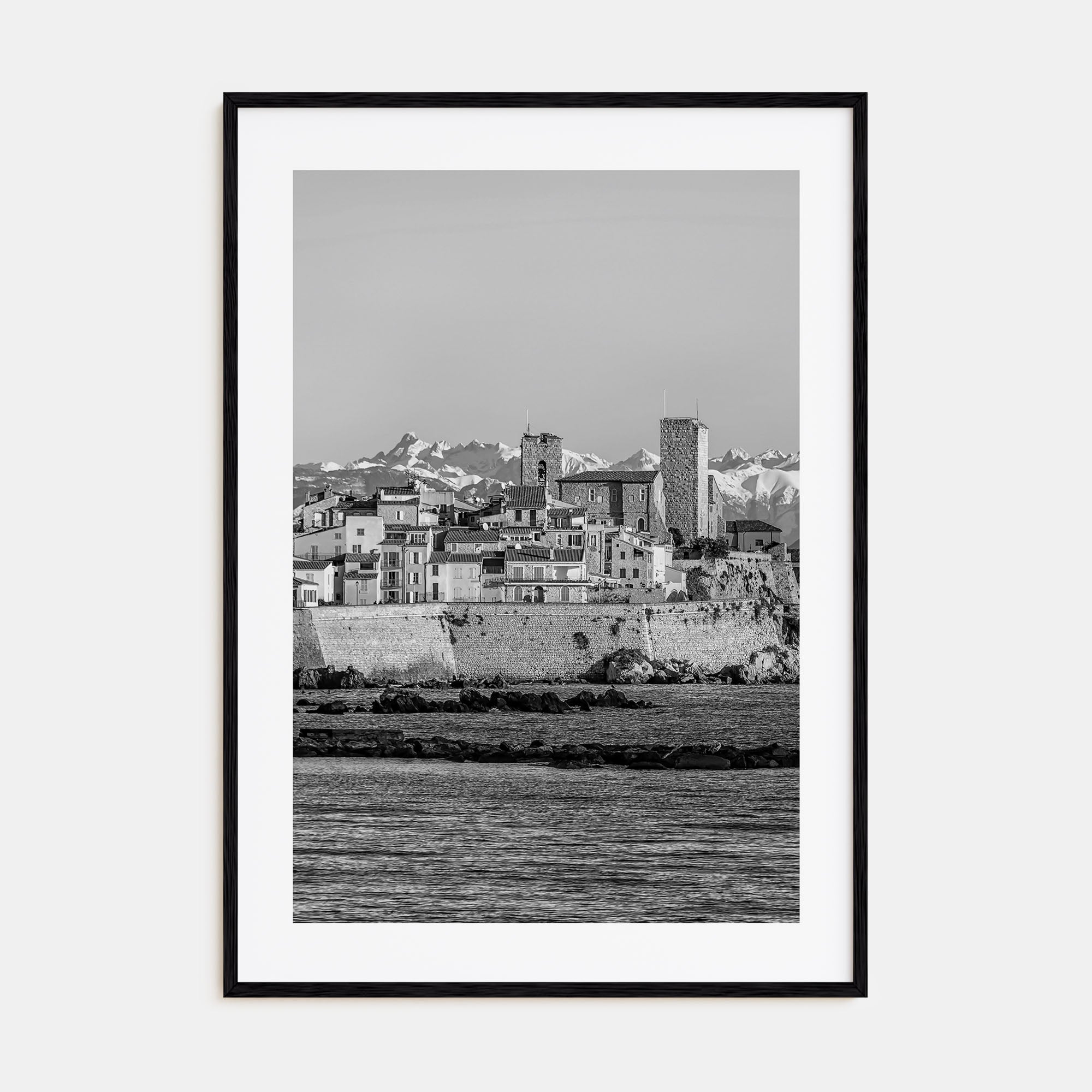 Antibes Photo B&W Poster