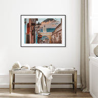 Antigua Guatemala Landscape Color Poster