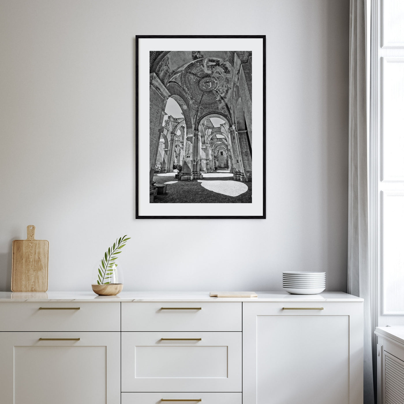 Antigua Guatemala Photo B&W No 2 Poster