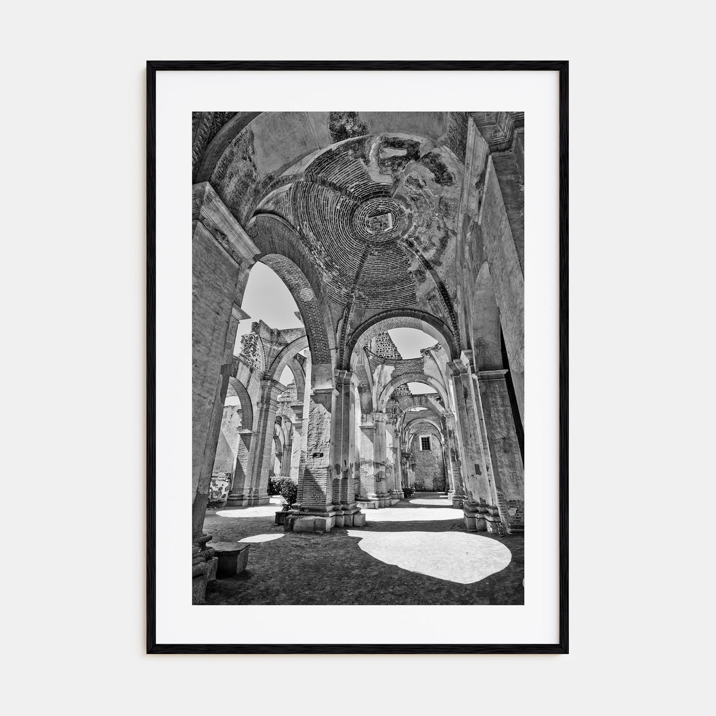 Antigua Guatemala Photo B&W No 2 Poster