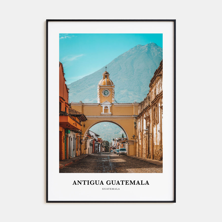 Antigua Guatemala Portrait Color Poster