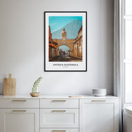 Antigua Guatemala Portrait Color Poster