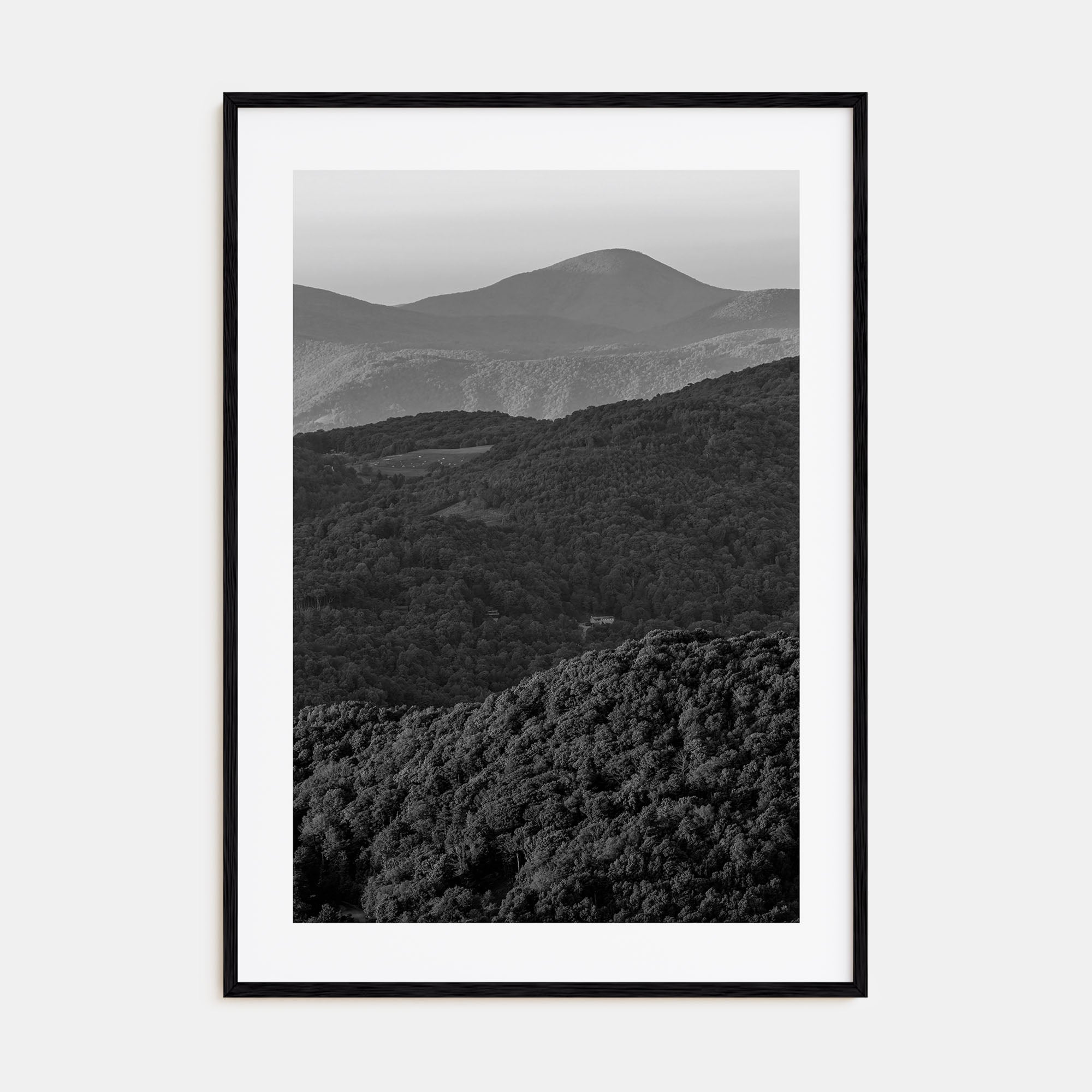 Appalachia Photo B&W Poster