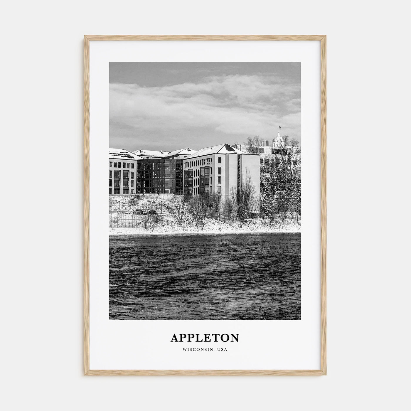 Appleton Portrait B&W Poster