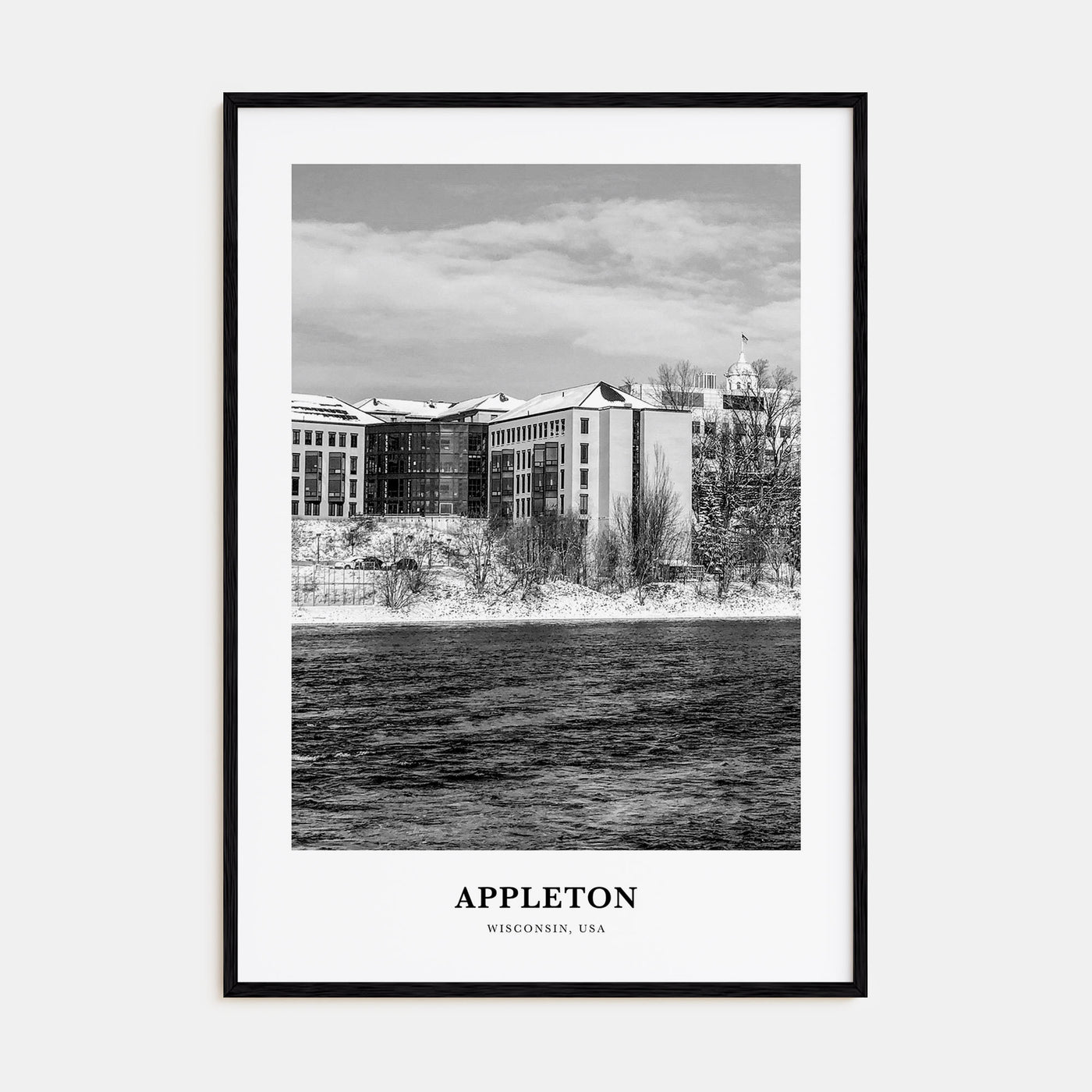 Appleton Portrait B&W Poster