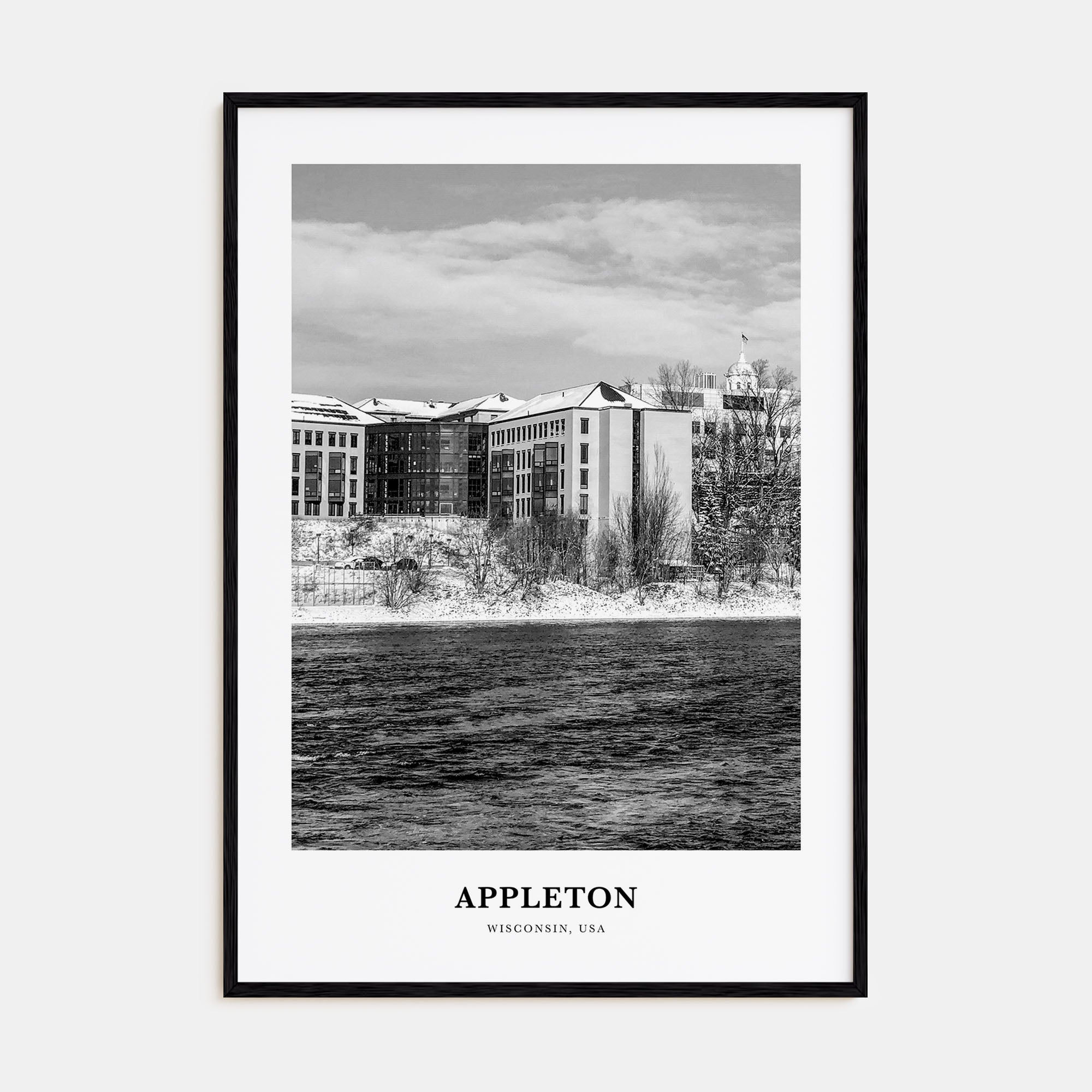 Appleton Portrait B&W Poster