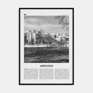 Appleton Travel B&W Poster