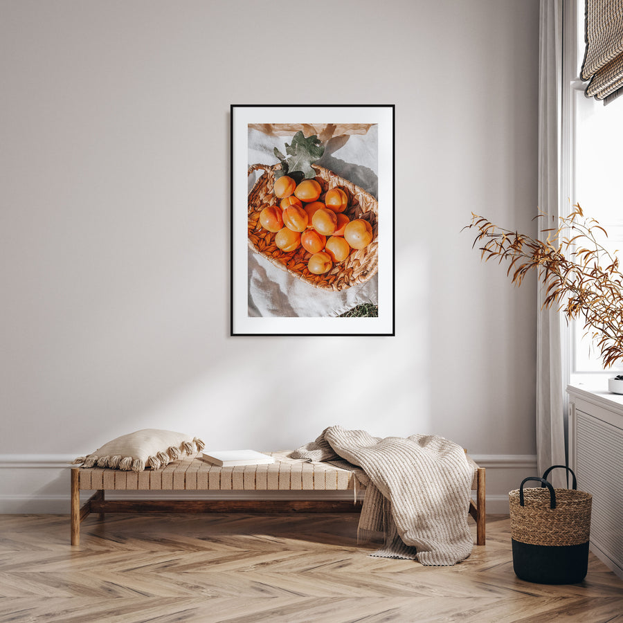 Apricots Photo Color Poster