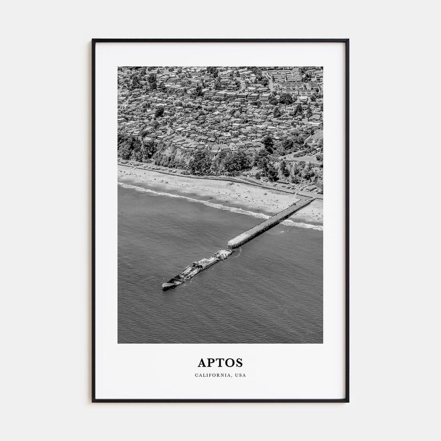 Aptos Portrait B&W Poster