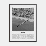 Aptos Travel B&W Poster