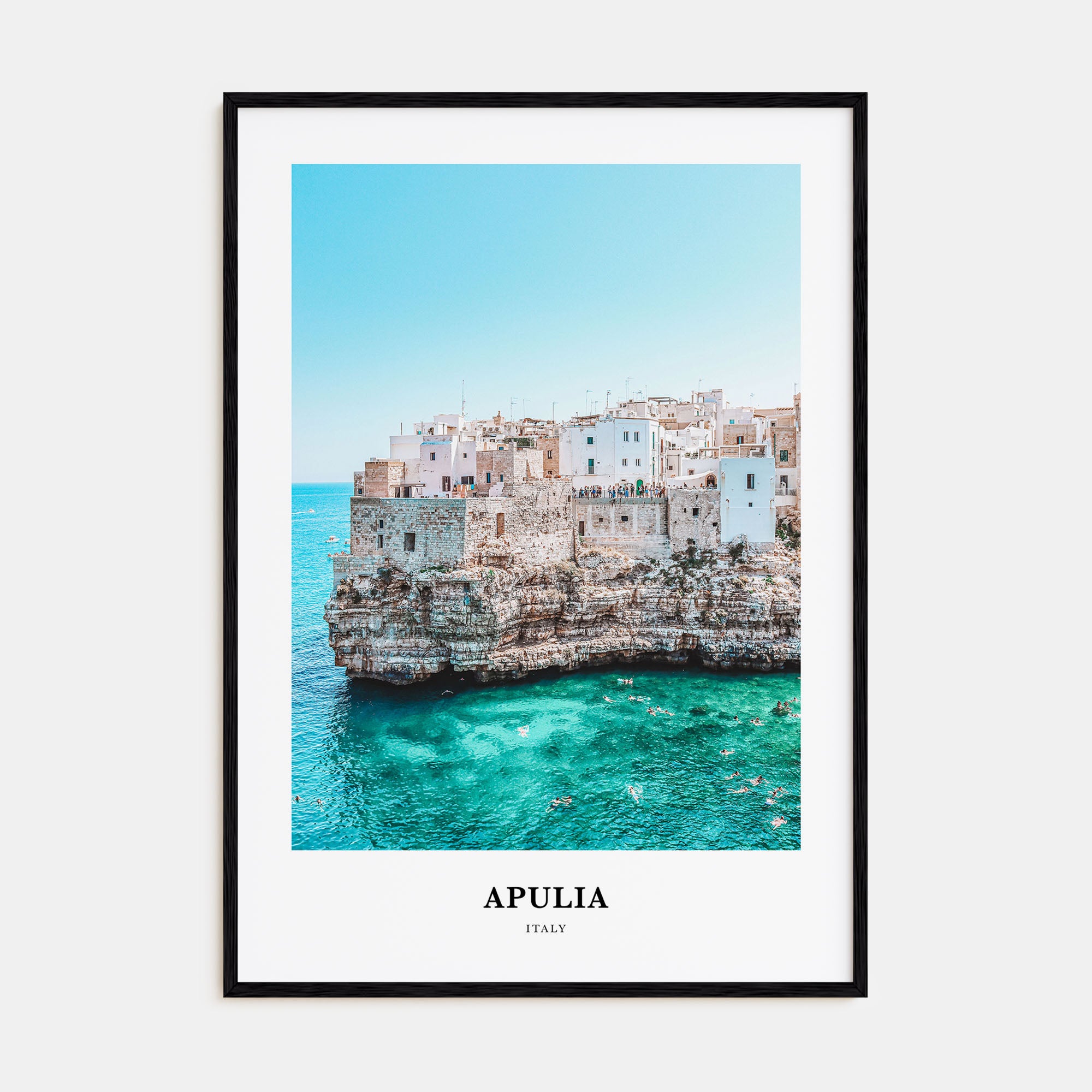 Apulia Portrait Color Poster