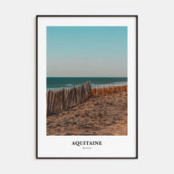 Aquitaine Portrait Color Poster