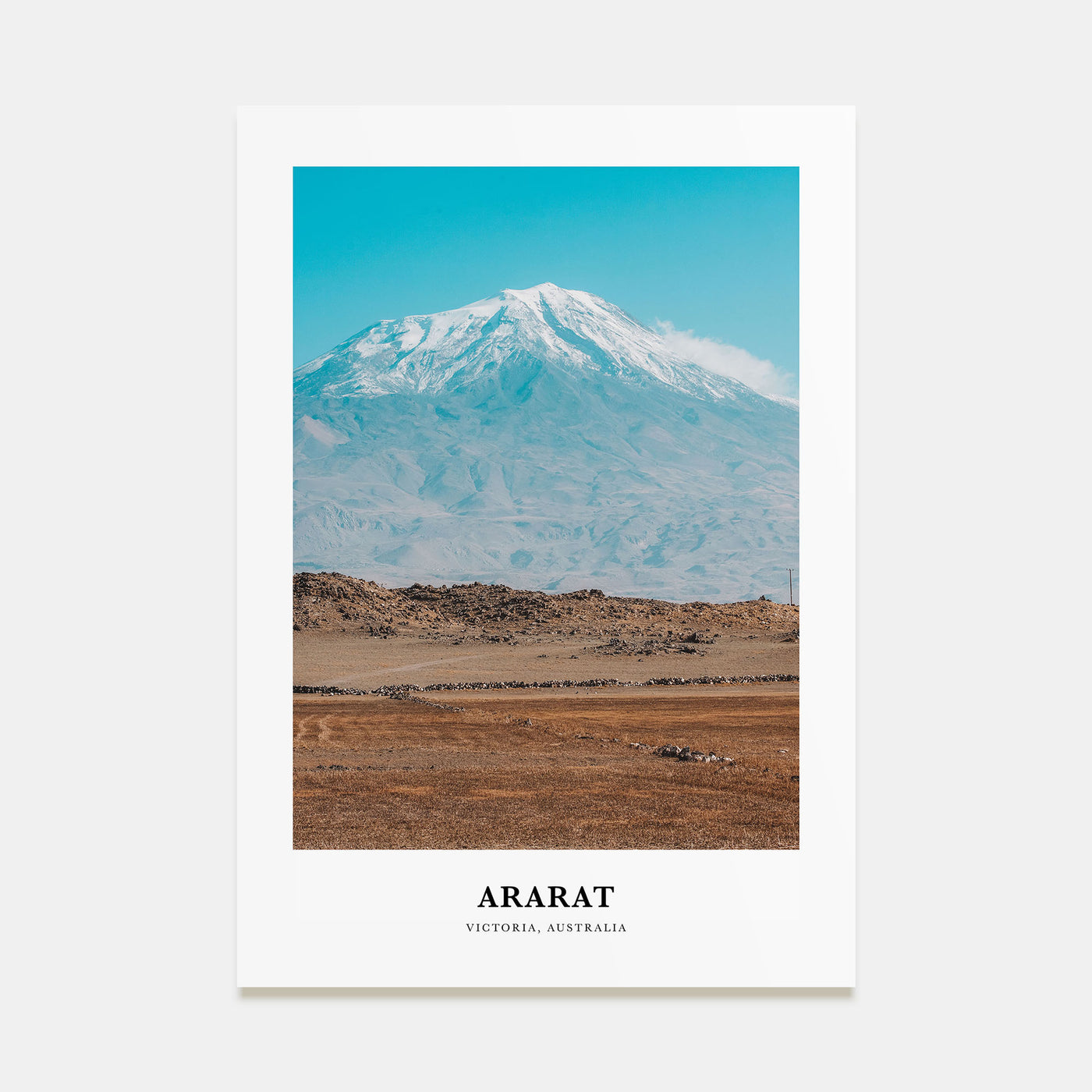 Ararat Portrait Color Poster