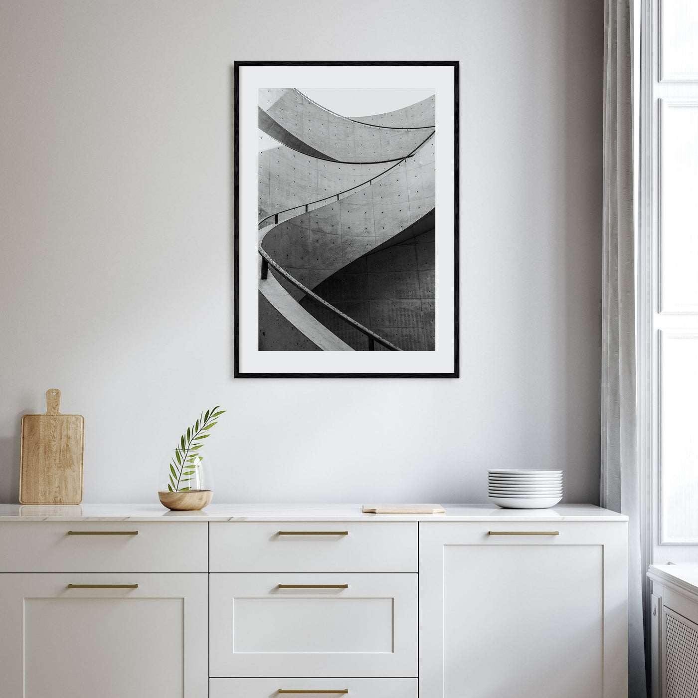 Architecture Photo B&W No 1 Poster
