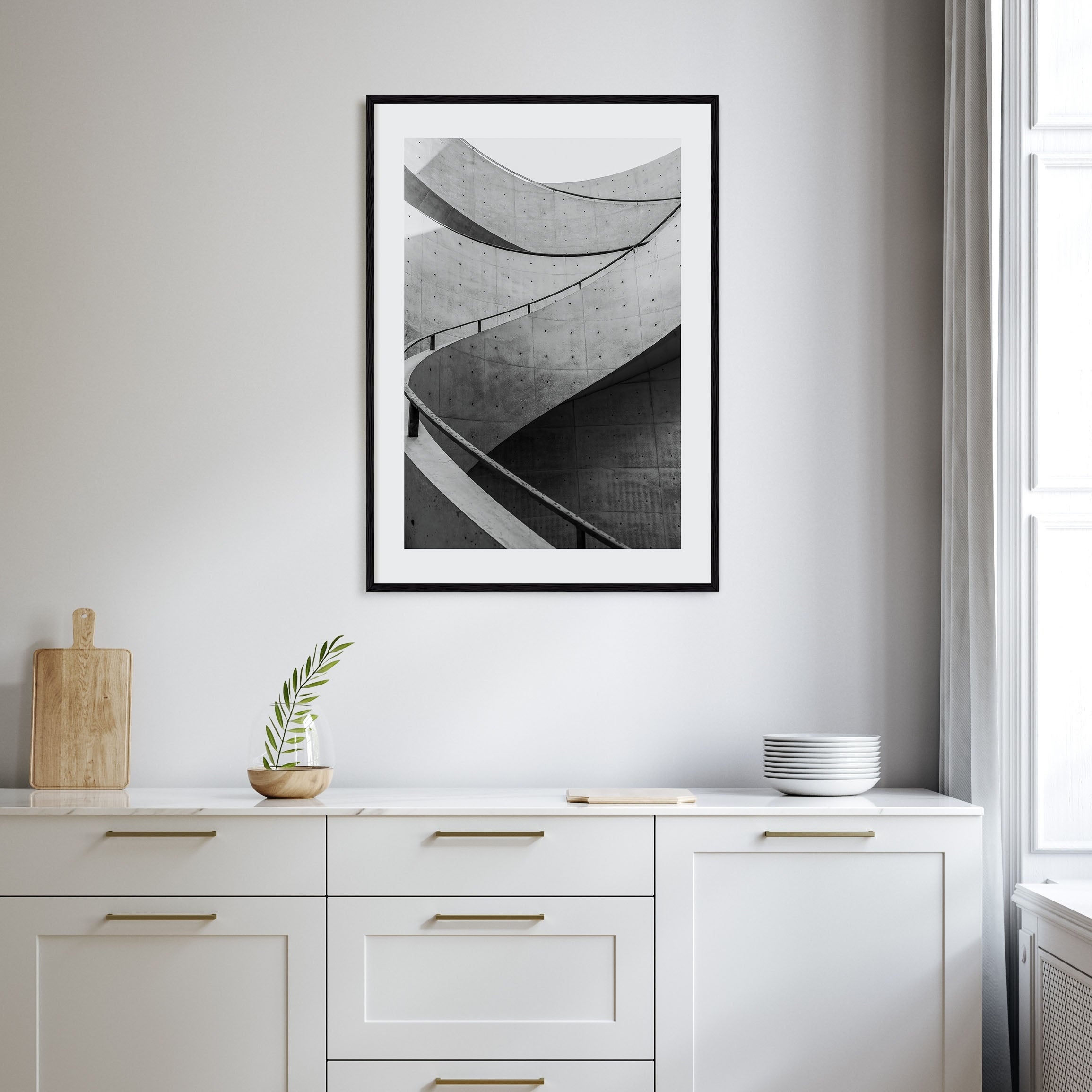 Architecture Photo B&W No 1 Poster