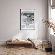 Arecibo Travel B&W No 1 Poster