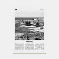 Arecibo Travel B&W No 2 Poster