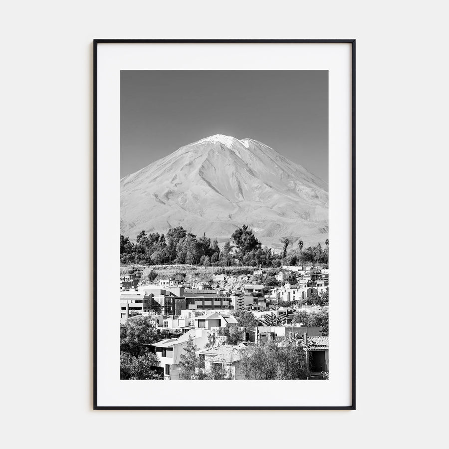 Arequipa Photo B&W Poster
