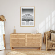 Arequipa Travel B&W Poster