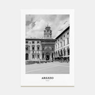 Arezzo Portrait B&W Poster
