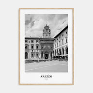 Arezzo Portrait B&W Poster