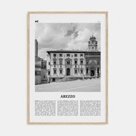 Arezzo Travel B&W Poster
