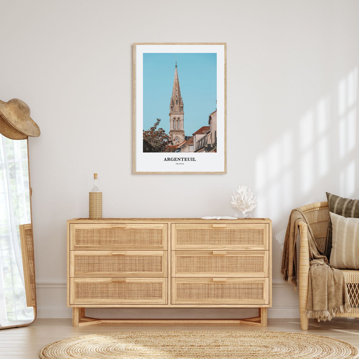 Argenteuil Portrait Color Poster