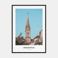 Argenteuil Portrait Color Poster