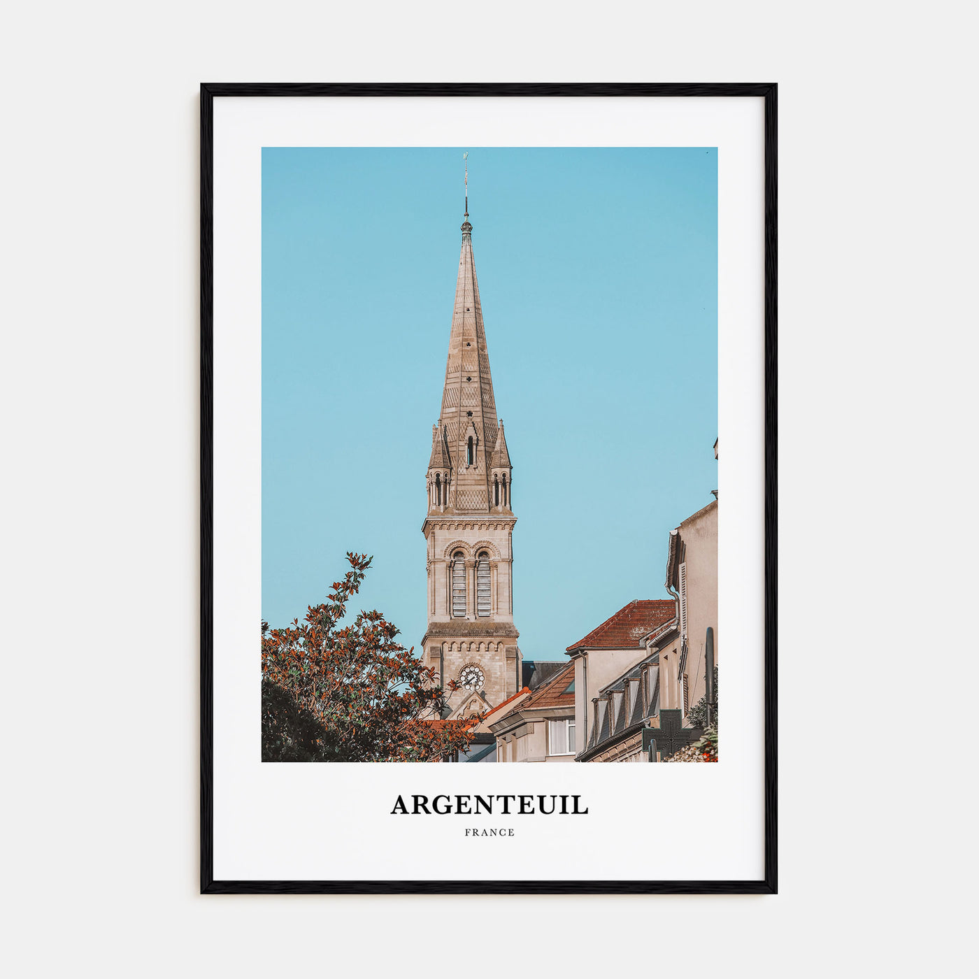 Argenteuil Portrait Color Poster