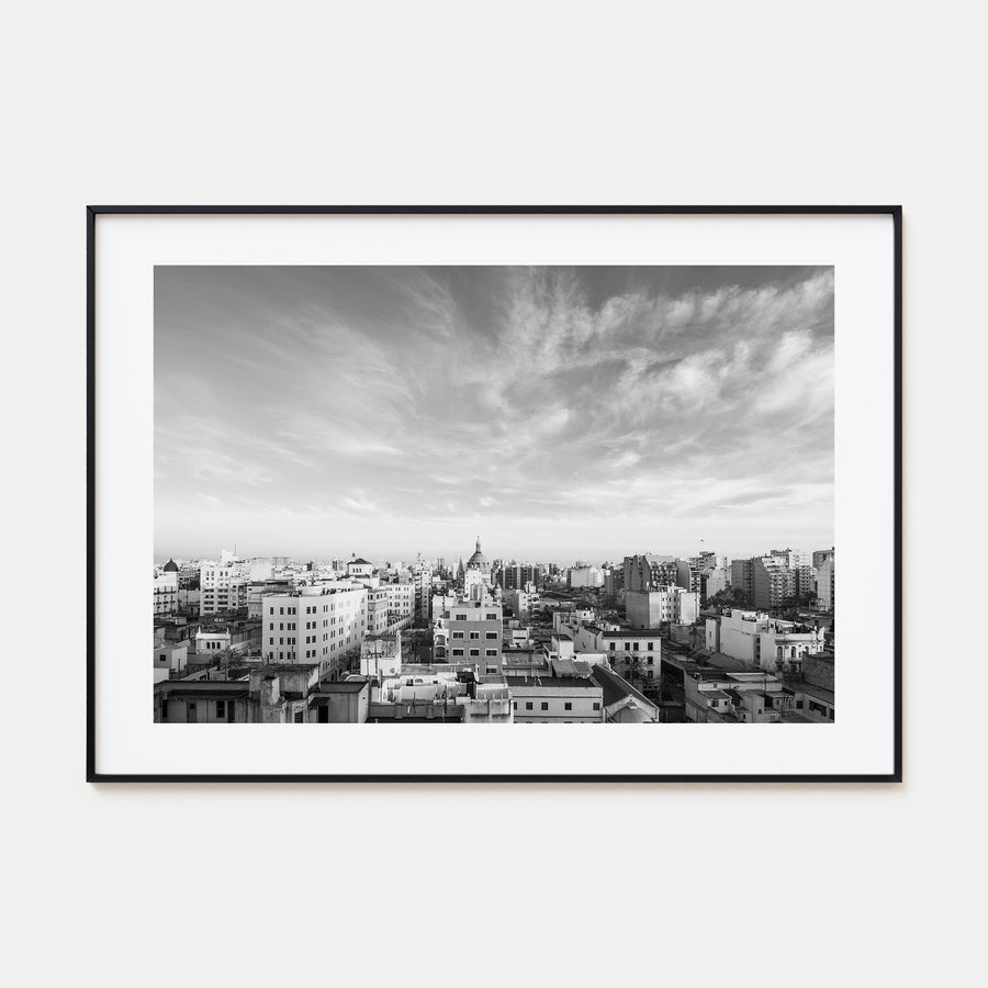Argentina Landscape B&W Poster
