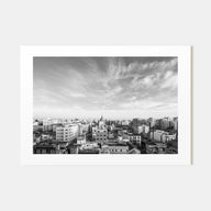 Argentina Landscape B&W Poster