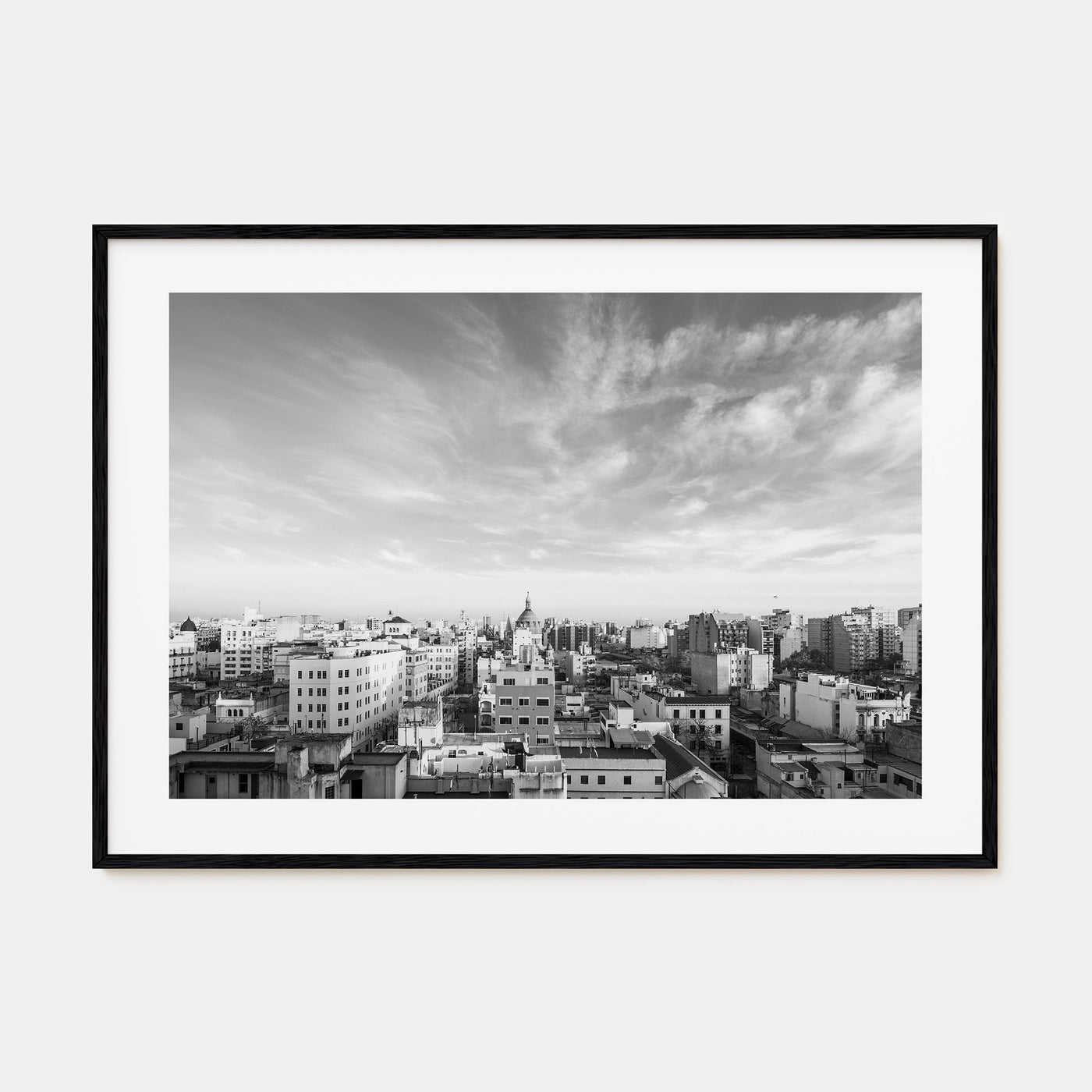 Argentina Landscape B&W Poster