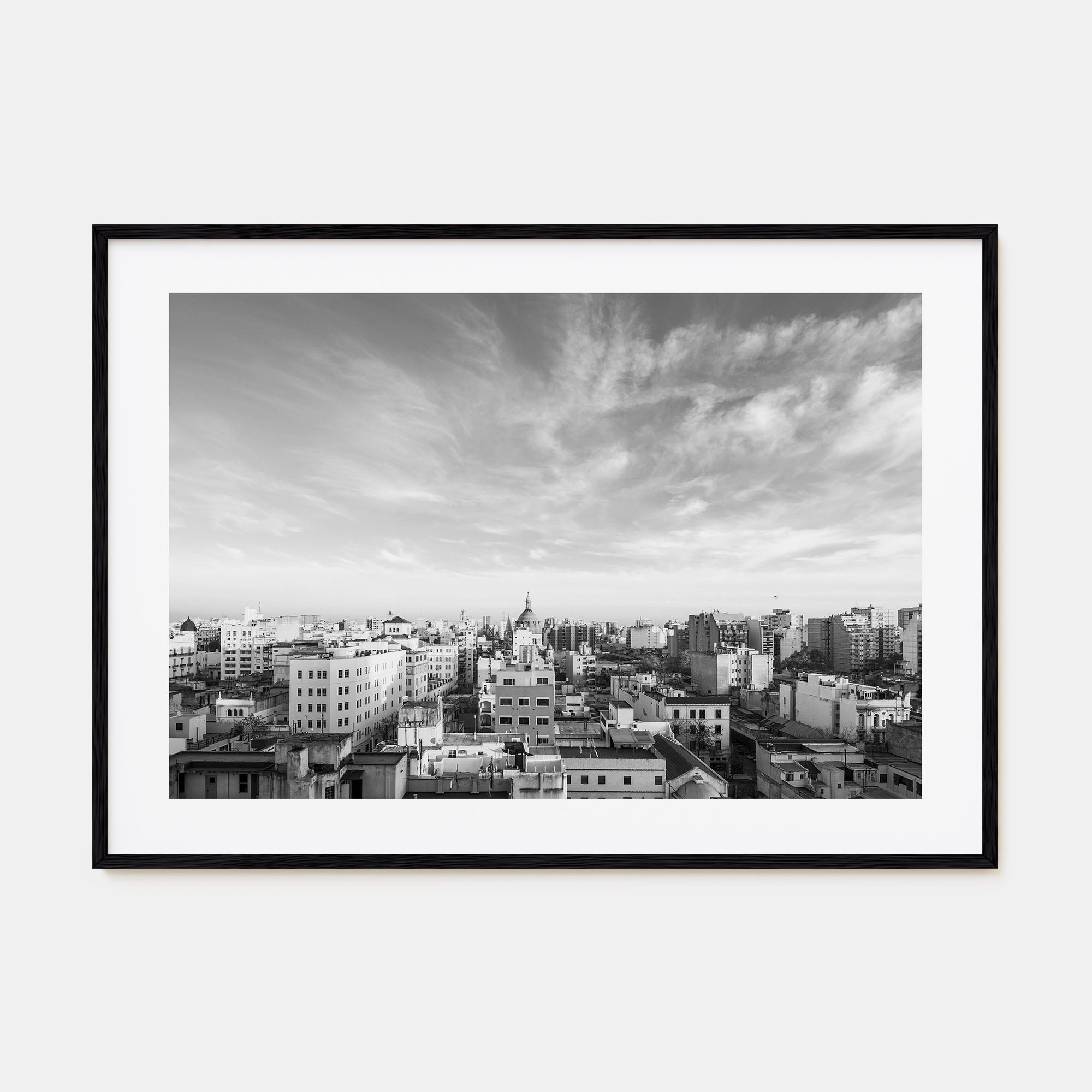 Argentina Landscape B&W Poster