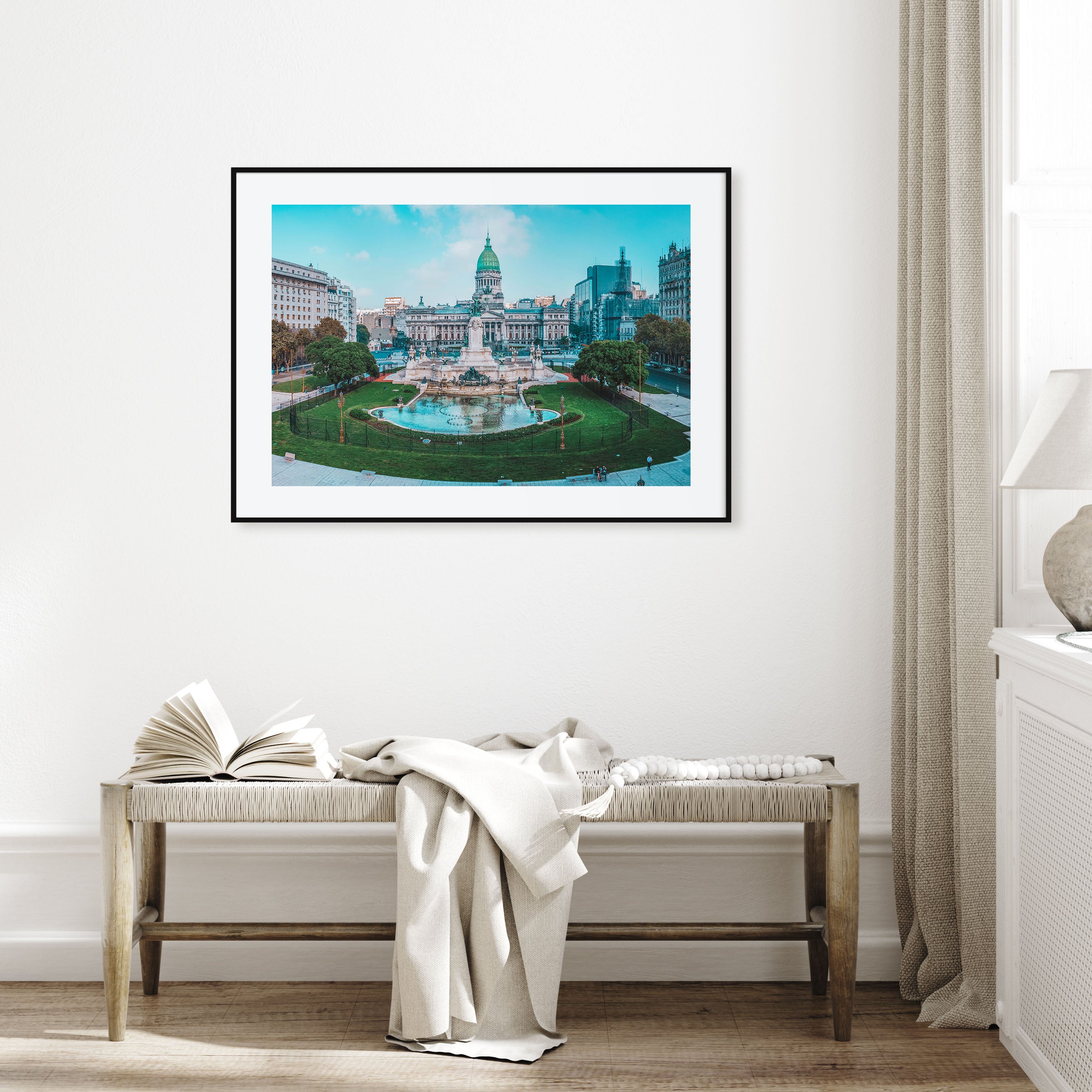 Argentina Landscape Color Poster