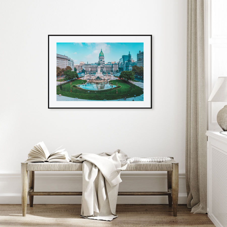 Argentina Landscape Color Poster