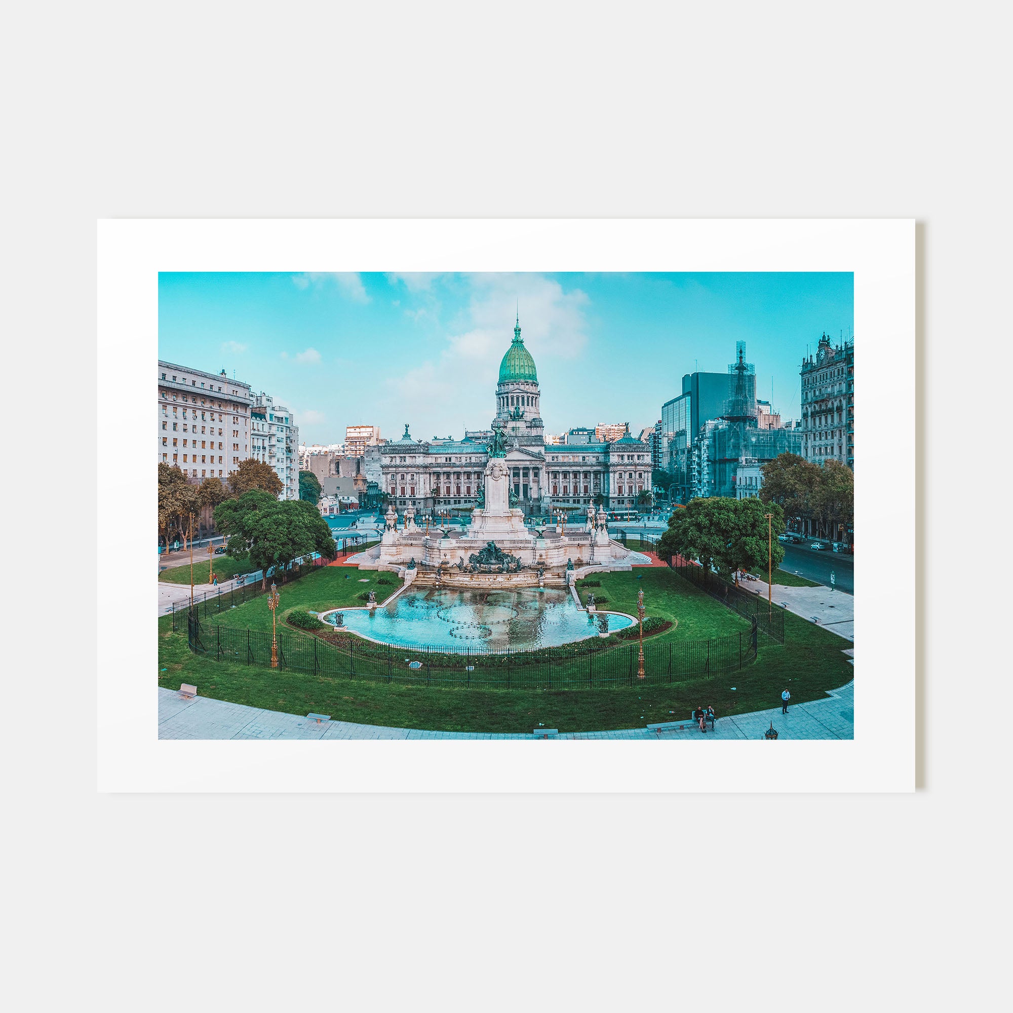 Argentina Landscape Color Poster