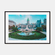 Argentina Landscape Color Poster