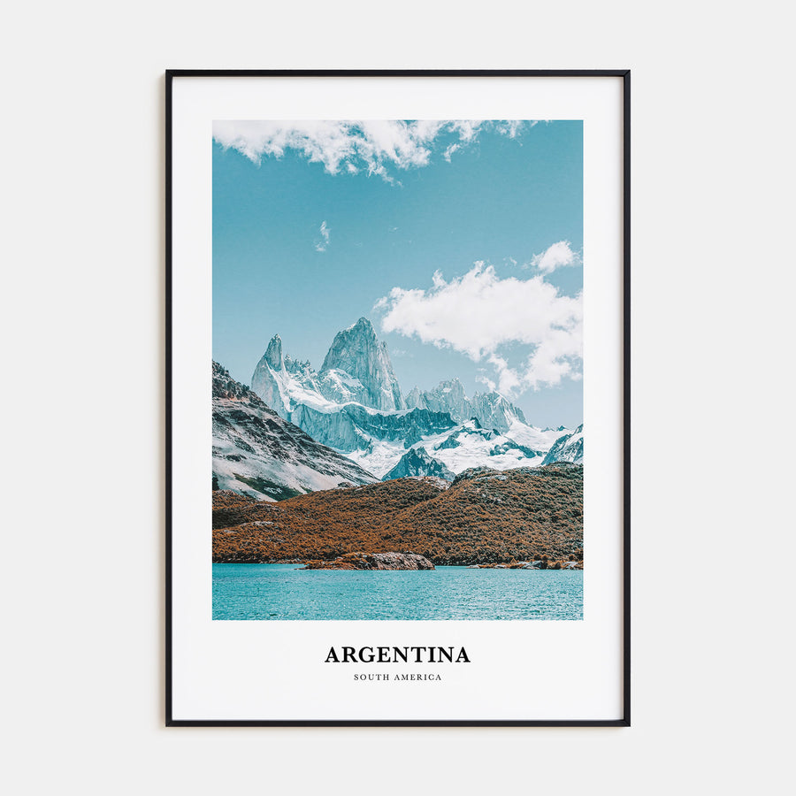 Argentina Portrait Color Poster