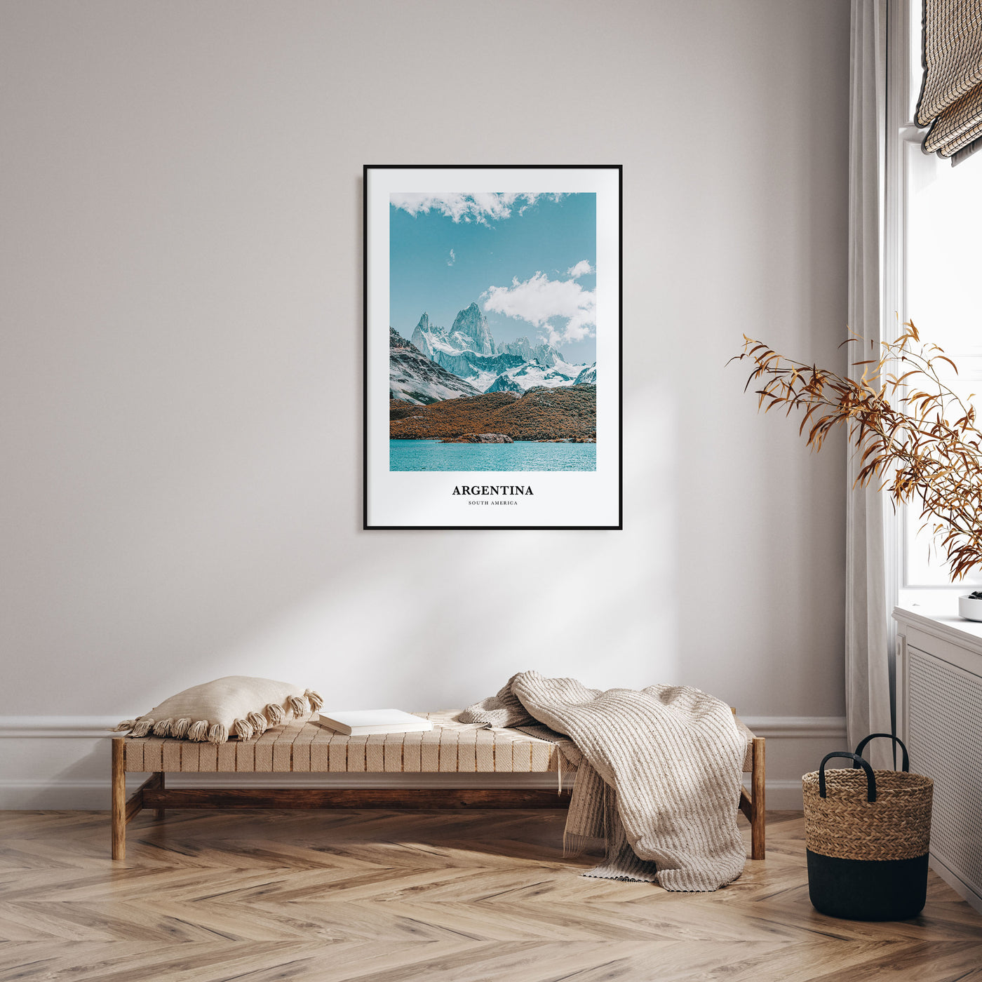 Argentina Portrait Color Poster