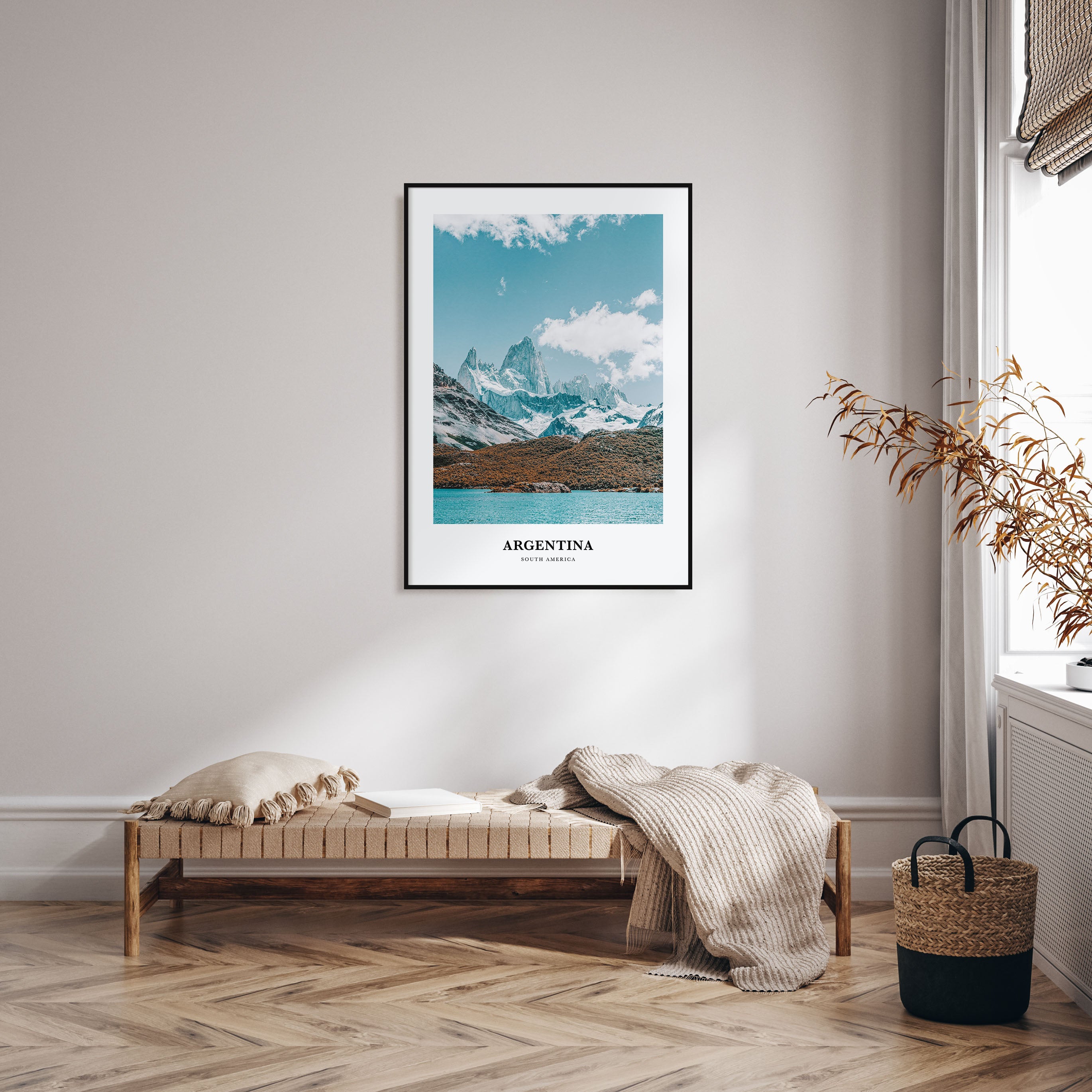 Argentina Portrait Color Poster