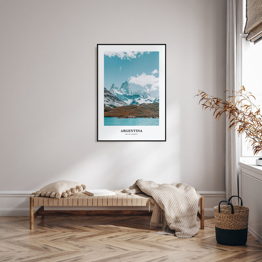 Argentina Portrait Color Poster