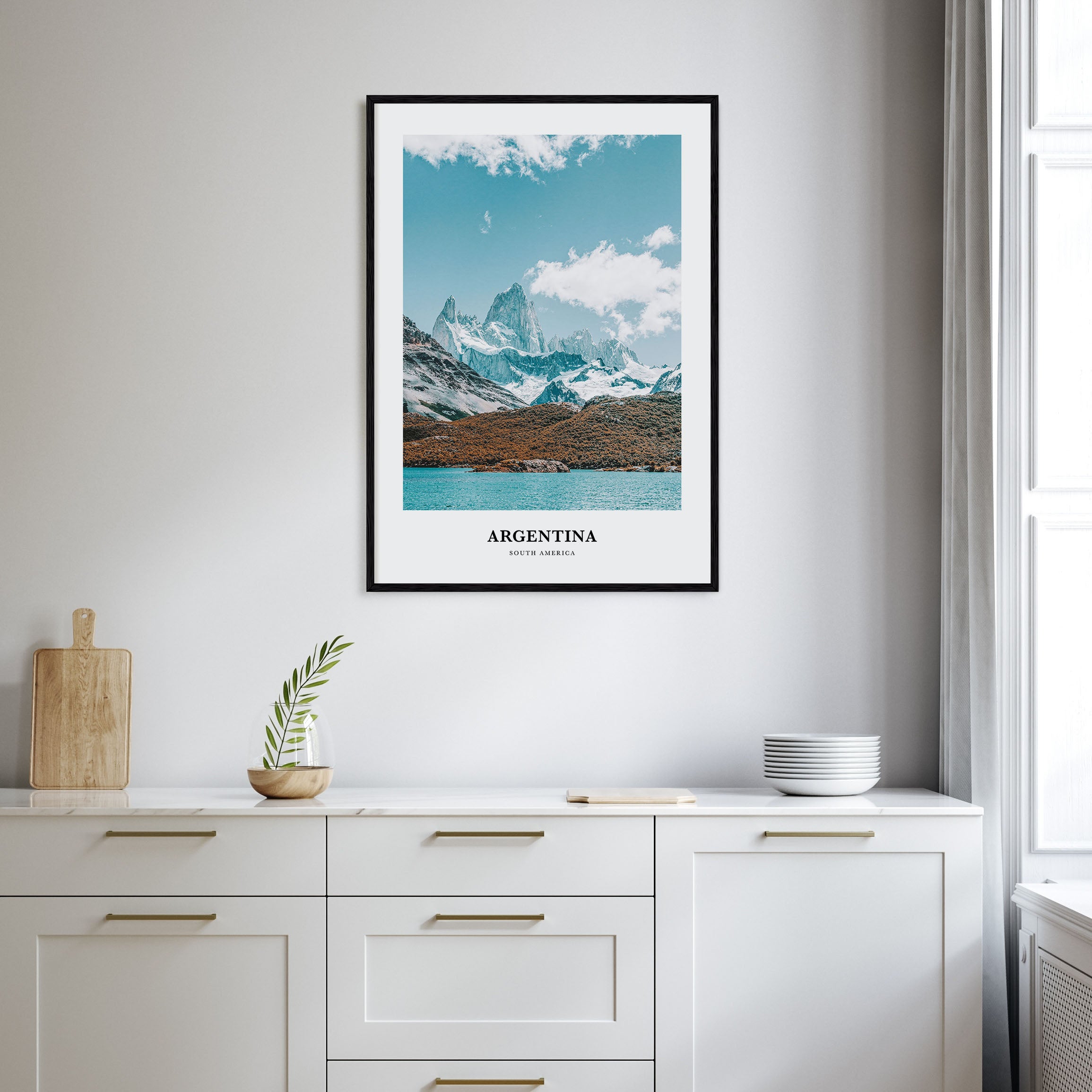 Argentina Portrait Color Poster