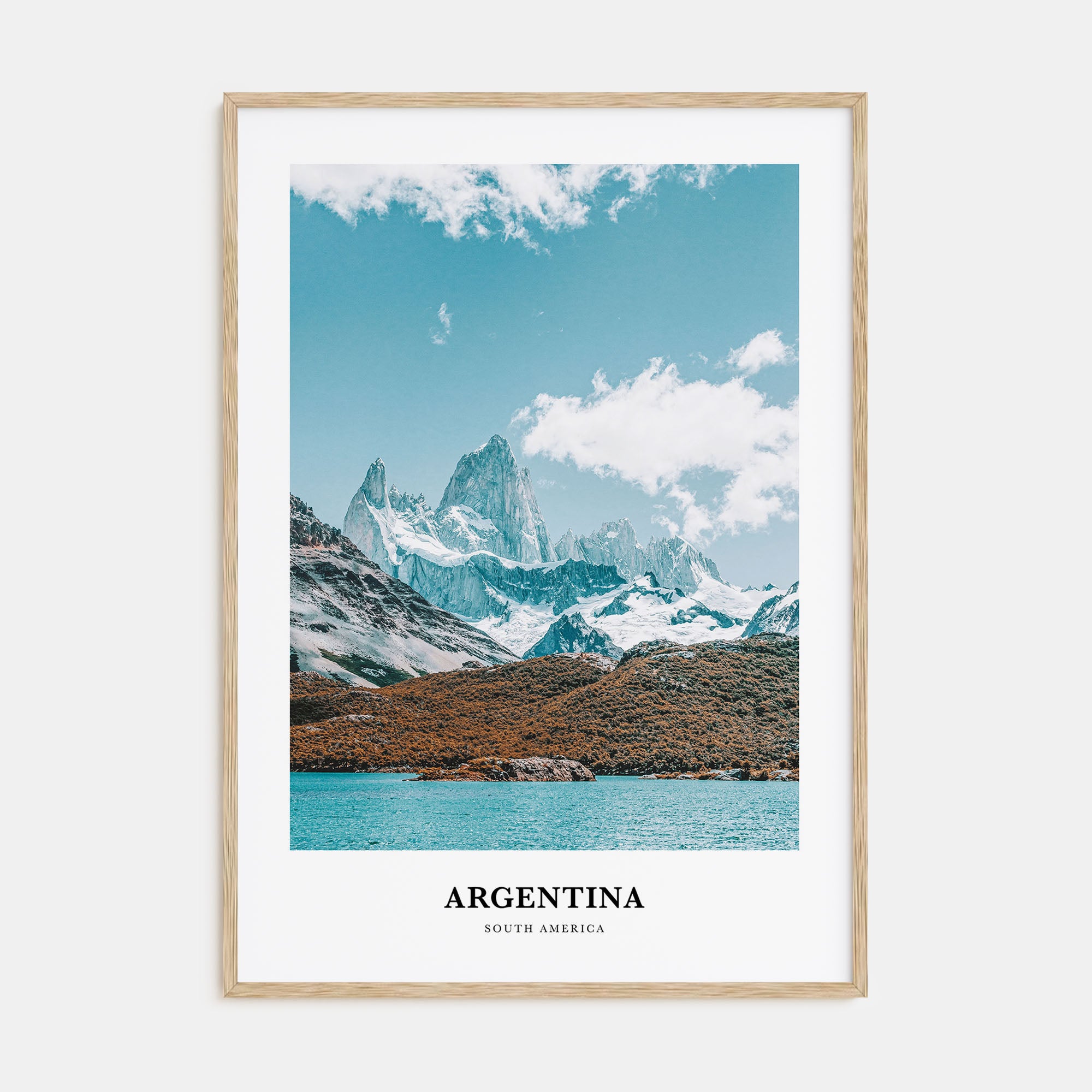 Argentina Portrait Color Poster